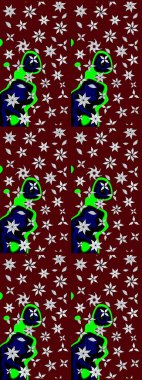 Üretim, duvar kağıdı, baskı, hediye paketi ve scrapbooking Tekstil veya kitap için çiçek sorunsuz arka plan kapsar. Raster resim. Küçük ölçekli çiçek basit şirin desen.