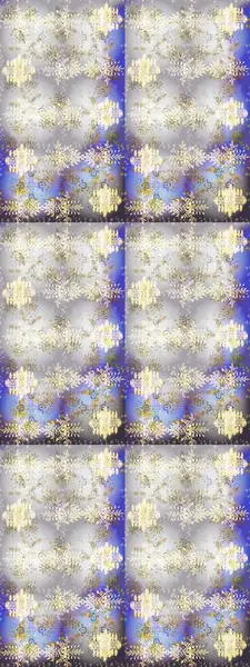 Kar taneleri arka planda. Arkaplanda soyut kar taneleri olan düz tasarım. Kar taneleri deseni. Kar tanesi süsleme deseni. Raster illüstrasyonu.