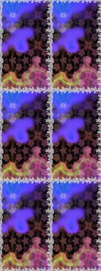 Raster çiçekli arka plan. Güzel kumaş deseni. Renkli Yaz Temalı Kusursuz Arkaplan. Düz Çiçek Elementleri Tasarımı. Yazdır. Sevimli, pürüzsüz desen.