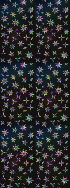 Of doodle elements. Hand drawn Raster illustration. Sketch flower pattern can be used for wallpaper, website background, wrapping paper, invitation, flyer, banner or website.