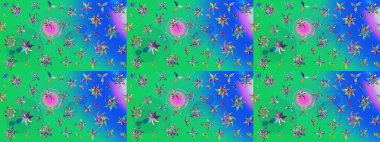 Kızılderili desenli desenli desenli şal deseni. Raster Henna dövme stili. Etnik Mandala süsü. Tekstil, tebrik kartı, boyama kitabı, telefon kılıfı baskısı için kullanılabilir.