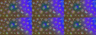 Dekorasyon ve tasarım için güzel bir desen. Raster illüstrasyonu. Çiçeğin suluboya çizimlerinin mükemmel deseni. Suluboya çizim kalıbı. Moda baskısı. Eski.