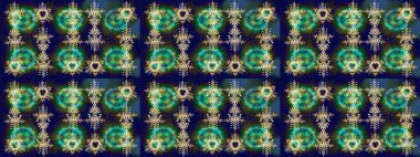 Desen snowflakes.raster Noel soyut renkli arka plan ile düşen kar tanesi. Raster illüstrasyon.