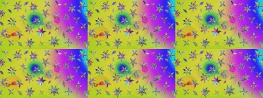 Raster güzel bir çiçek deseni çizmiş. Tatil havası. Bahar mevsimi. Nazik romantik baskı.