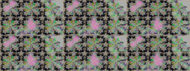 Süslü kumaş deseni. Raster deseni. Çiçekli, suluboya desenli kusursuz çiçek deseni.