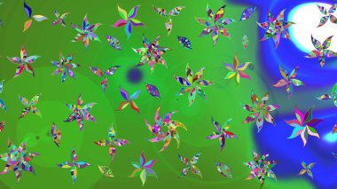 Karşılama ya da düğün geçmişi olarak kullanılabilir. Doğal kozmetik ürünleri, parfüm, çiçekçi dükkanı için bahar ihalesi tasarımı. Yeşil ve mavi lale çiçekli Raster eskiz deseni. Paket kağıdı için en iyisi..