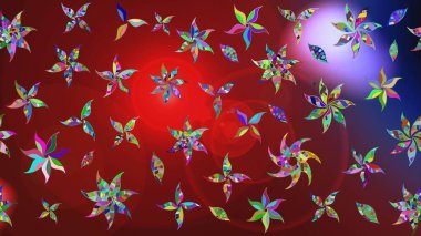 Eskiz Vintage Çiçek Deseni. Raster Kalça dokusu deseni.