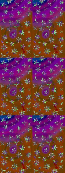 Güzel suluboya yaz çiçekleri deseni..