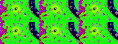 Karalama elementleri. Çizim çiçek deseni duvar kağıdı, web sitesi arka planı, ambalaj kağıdı, davetiye, broşür, afiş veya web sitesi için kullanılabilir. El çizimi Raster illüstrasyonu.