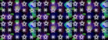 Raster illüstrasyonu. Kar tanesi siyah, mavi ve nötr renklerde izole edilmiş. Kar Tanesi Simgesi. Raster illüstrasyonu.