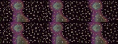 Tomurcukları papatya çiçekleri olan sevimli bir çiçek deseni. Eskiz geçmişi. Raster illüstrasyonu. Kumaş, tekstil, duvar kağıdı baskısı için. Eski usul. Miles Fleur, dandik süs.