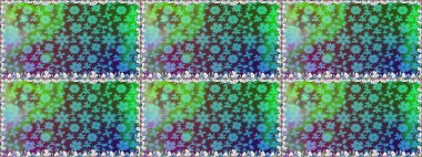 Modern stil dokusu. Çiçek desenli raster, yeşil çizgi grafik deseni soyut raster arkaplan.