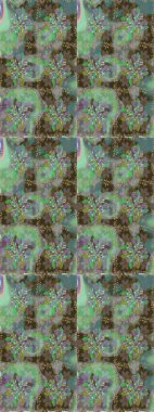 Güzel kumaş deseni. Renkli Bahar Temalı Kusursuz Arkaplan. Düz Çiçek Elementleri Tasarımı. Raster illüstrasyonunda kusursuz çiçek deseni.