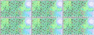 Raster illüstrasyonu. Kusursuz desen. Web sayfası geçmişleri, duvar kağıtları, tekstil ve yüzey dokuları için mükemmel. Renkli kelebekler.