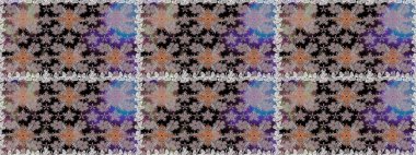 Çiçeksiz desenlerin resmi. Vadinin gri renkli çiçekleri.