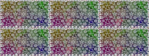 Raster illüstrasyonu. Küçük çiçekteki sevimli çiçek deseni. Güzel karalama çiçekleri olan kusursuz çiçek desenleri. Güzel kumaş deseni.