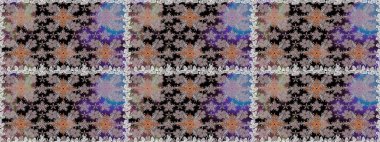 Çiçeksiz desenlerin resmi. Vadinin gri renkli çiçekleri.