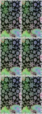 Organik elementler. Raster deseni. Botanik kusursuz desen. Suluboya etkisi.