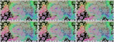 Gri ve nötr renkte çiçekler. Raster illüstrasyonunda kusursuz çiçek deseni.