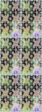 Güzel suluboya çiçek buketi pürüzsüz desenli. Güzel kumaş deseni.