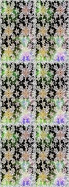 Güzel suluboya çiçek buketi pürüzsüz desenli. Güzel kumaş deseni.