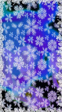 Raster düz çiçekleri pürüzsüz desen. Mavi ve mor renkli çiçekler. Tasarım hediye paketi, tebrik kartları, posterler ve afiş tasarımı.