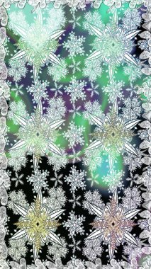 Raster illüstrasyonu. Çiçeklerle suluboya desenli çiçek deseni. Tarafsız ve gri renklerde Asyalı tekstil.