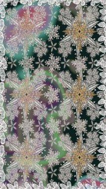 Soyut zarafet, çiçekli arkaplan deseni. Raster Güzel kumaş deseni.