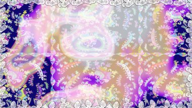 Raster stili kumaş deseni. Çiçekler suluboya desensiz.