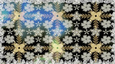 Düz Çiçek Elementleri Tasarımı. Renkli Bahar Temalı Kusursuz Arkaplan. Raster illüstrasyonu. Karalama çiçeği. Güzel kumaş deseni. Zentangle soyut çiçekleri.