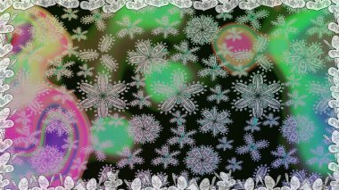 Renkli Bahar Temalı Kusursuz Arkaplan. Kusursuz çiçek deseni. Güzel kumaş deseni. Düz Çiçek Elementleri Tasarımı. Asya tekstil tarzında. Raster illüstrasyonu.