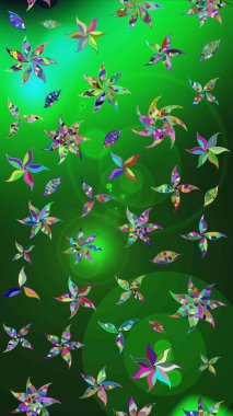 Kumaş, tekstil, duvar kağıdı baskısı için. Eskiz geçmişi. Raster illüstrasyonu. Eski usul. Raster. Tomurcukları çiçekli sevimli çiçek deseni..