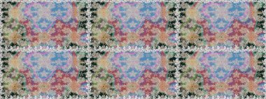 Raster güzel kumaş deseni. Soyut zerafet çiçek arka plan ile seamless modeli.