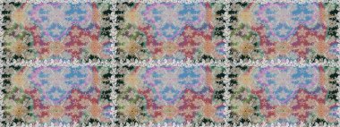 Raster güzel kumaş deseni. Soyut zerafet çiçek arka plan ile seamless modeli.