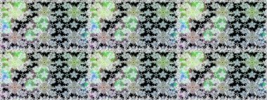 Tarafsız ve siyah renklerde çiçekler. Çiçekli karalama şeklinde Raster çiçek deseni. Yumuşak, bahar çiçekli arka plan.