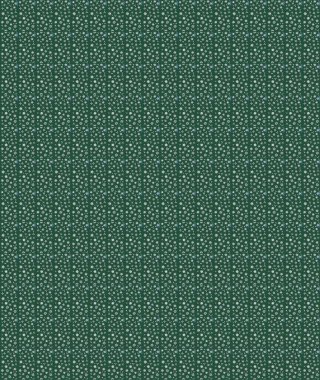 Raster illüstrasyonundaki çiçek desenli çizim. Yeşil renkte çiçekler.