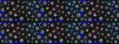 Soyut etnik raster çizim kalıbı. Kabile sanatı boho baskısı, klasik çiçek arkaplanı. Arkaplan dokusu, duvar kağıdı, gri ve mavi renkli çiçek teması.