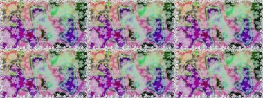 Etnik Mandala süsü. Kızılderili desenli desenli desenli şal deseni. Raster Henna dövme stili. Tekstil, tebrik kartı, boyama kitabı, telefon kılıfı baskısı için kullanılabilir.