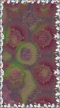 Şirin karalama çiçekleri olan kusursuz çiçek desenleri. El yapımı çiçek ve bitki koleksiyonu. Raster illüstrasyonu. Raster illüstrasyonu. Eskiz stili kahverengi ve gri renklerde.