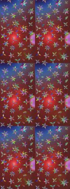 Güzel kumaş deseni. Raster illüstrasyonu. Küçük çiçekteki sevimli çiçek deseni. Güzel karalamalı çiçek deseni çiz..