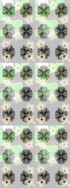 Raster kar taneleri deseni. Raster illüstrasyonu. Renkli arka planda güzel kar taneleri.