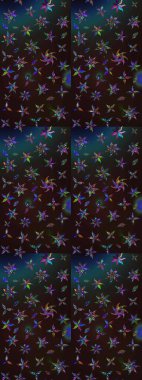 Çiçek arkaplan. Gri ve kahverengi renkli şirin tekstil tarzında. Raster illüstrasyonu. Çiçek duvar kâğıdı. Renkli çizim deseni.