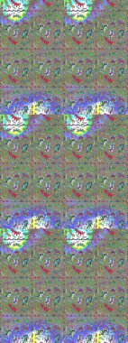 Eski moda arka plan. Güzel, parlak, pürüzsüz kumaş, tuval. Çiçek çelengi. Kıvırcık, parlak örgü. Desen, çizim, çiçek sınırı. Raster illüstrasyonu.