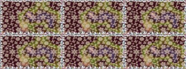 Modern stil dokusu. Çiçek desenli raster, kahverengi çizgi grafik deseni soyut raster arkaplan.