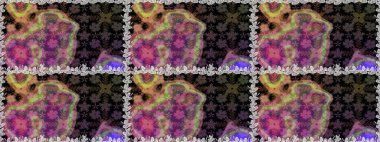 Küçük ölçekli çiçek basit şirin desende. Üretim, duvar kağıdı, baskı, hediye paketi ve scrapbooking Tekstil veya kitap için çiçek sorunsuz arka plan kapsar. Raster illüstrasyon.