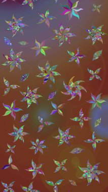 Sabıka fotoğraflarında, bebek kıyafetlerinde, duvar kâğıtlarında, paket kutularında falan kullanılabilir. Zarif, parlak ve eskiz kahverengi ve nötr çiçek desenli tasarım. Raster..