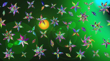 Düğün davetiyeleri için çiçek deseni, tebrik kartları, hatıra defteri, baskı, hediye paketi, imalat. Sulu boya tarzında yeşil ve gri çiçekli zarif çizim deseni, tasarım elementleri. Düzenlenebilir