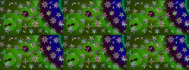 Düz Çiçek Elementleri Tasarımı. Raster Şirin kumaş deseni. Renkli Bahar Teması eskiz kalıbı. Eskiz klasiği.