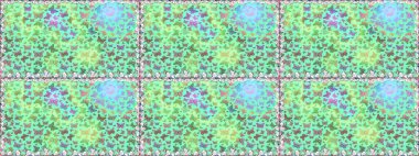 Raster geleneksel halk dekoru mavi arka planda giyim tasarımı için. Sevimli moda kelebekler.