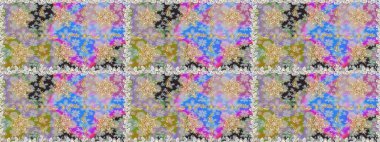 Düz elle çizilmiş klasik koleksiyon. Raster altın pürüzsüz desen. Arkaplan, kumaş, altın duvar kağıdı. Altın elementlerle nötr renklerde altın desen.